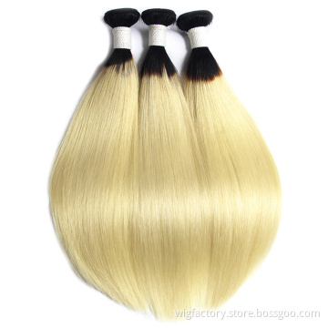 original virgin brazilian hair in jamaica , hot selling  1b/613  high quality brazilian straight hair bundles